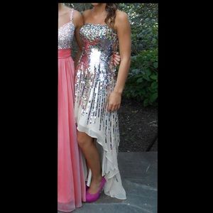 Sherri Hill High to Low Dress